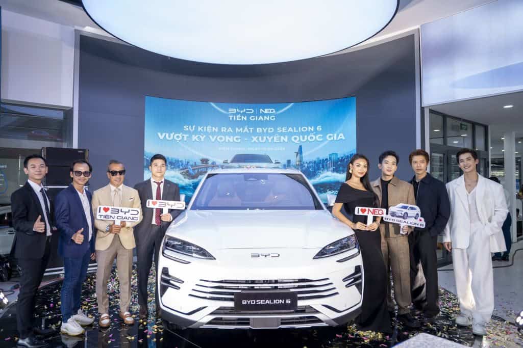sự kiện ra mắt byd sealion 6